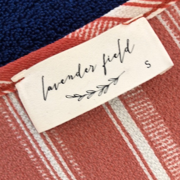 Rust Colored Tie-up Blouse - Picture 2 of 6